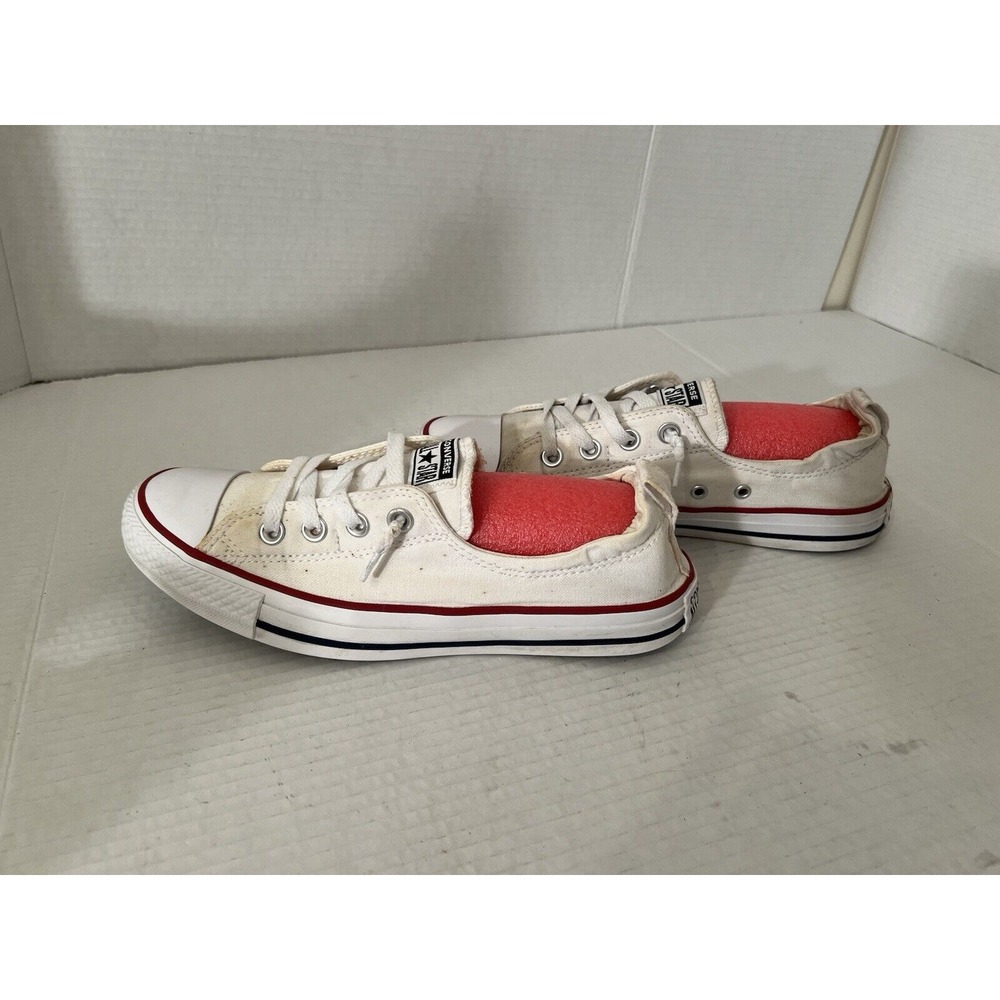 Converse Chuck‎ Taylor All Star Shoreline White/Red/Blue Women's Size 9